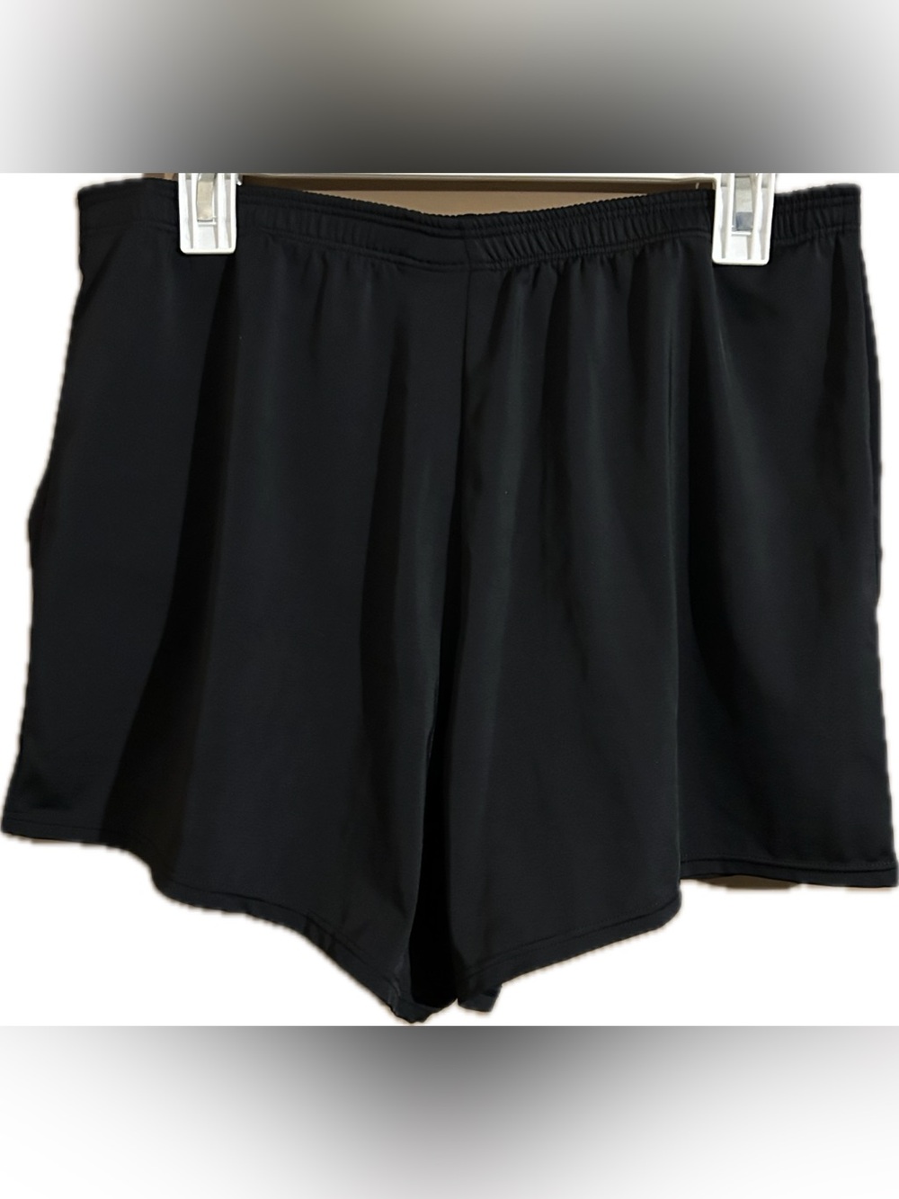 Like New BLAIR Women’s LG (14) Polyester / Spandex Black Shorts